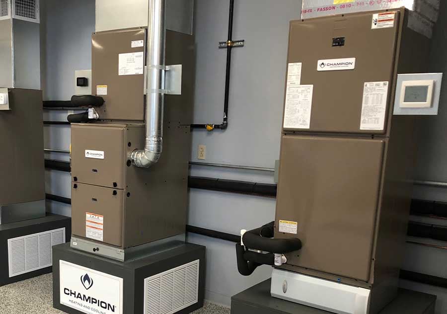 High efficiency furnace installed in New Braunfels, TX